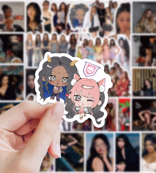 78Pcs/Set Katseye Stickers